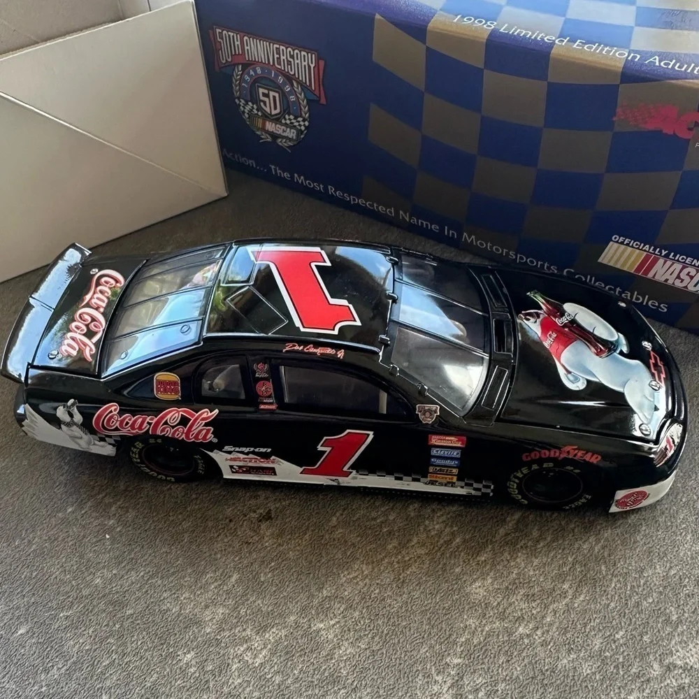 1998 Dale Earnhardt Jr. #1 Coca-Cola Polar Bear Monte Carlo 1:24 Action Platinum